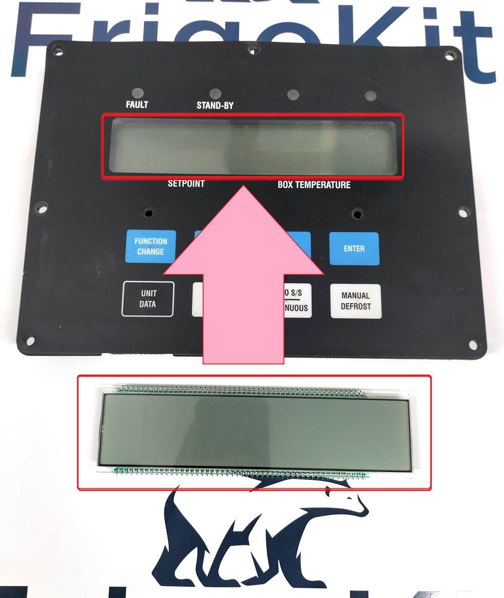 TRP 74-60123-03 LCD DISPLAY for Carrier Transicold MAXIMA AND ULTRA control panel 